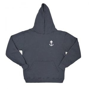 Charcoal Bamboo Cotton Hoodie Root 44