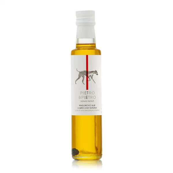 Olive Oil with Whole Black Truffle (2 sizes) Root 44