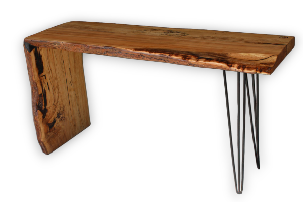 4 Feet Solid Maple Console