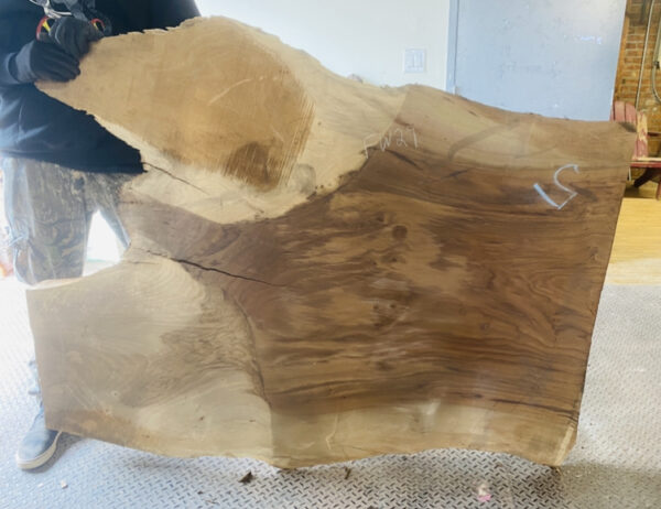 Claro Walnut Grafted Black Walnut 64″ X 43″ X 3