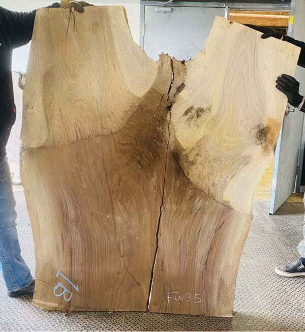 Claro Walnut Grafted Black Walnut 4FT X 65″ X 2 3/4″