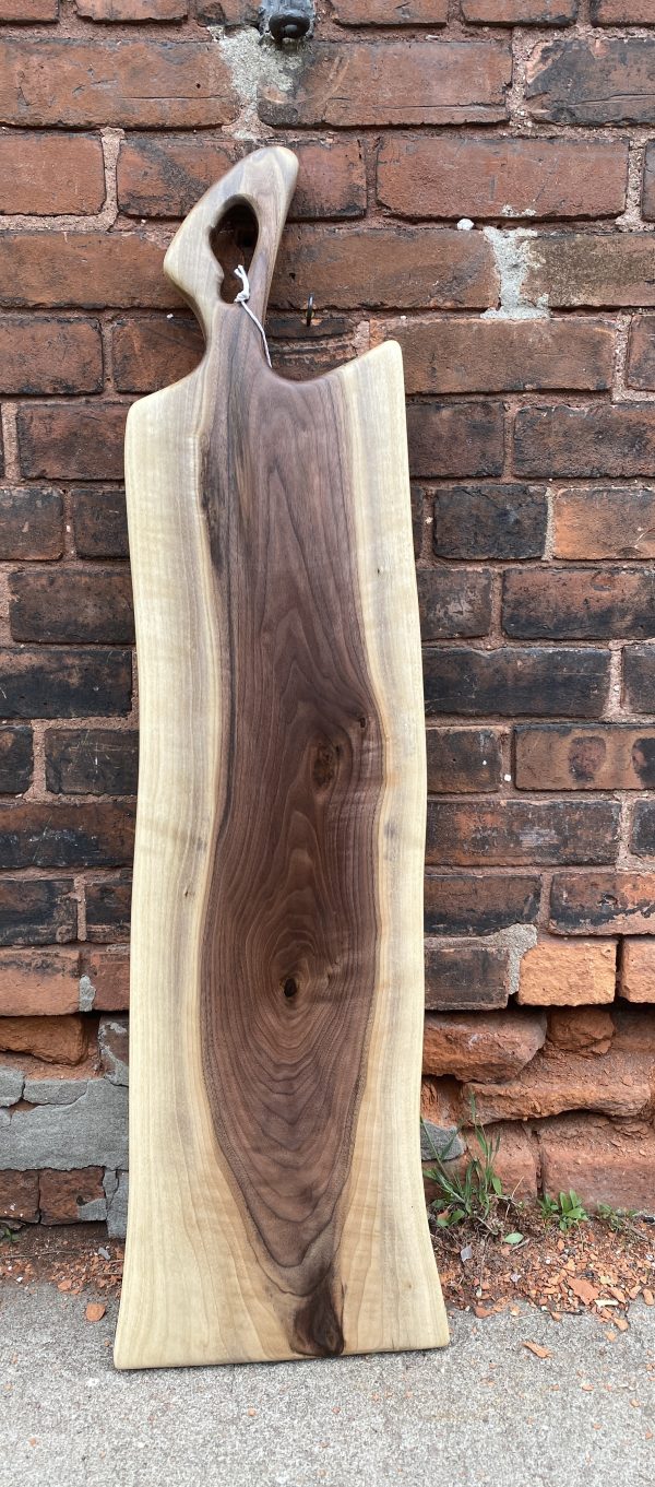 Black Walnut Live Edge Charcuterie Board