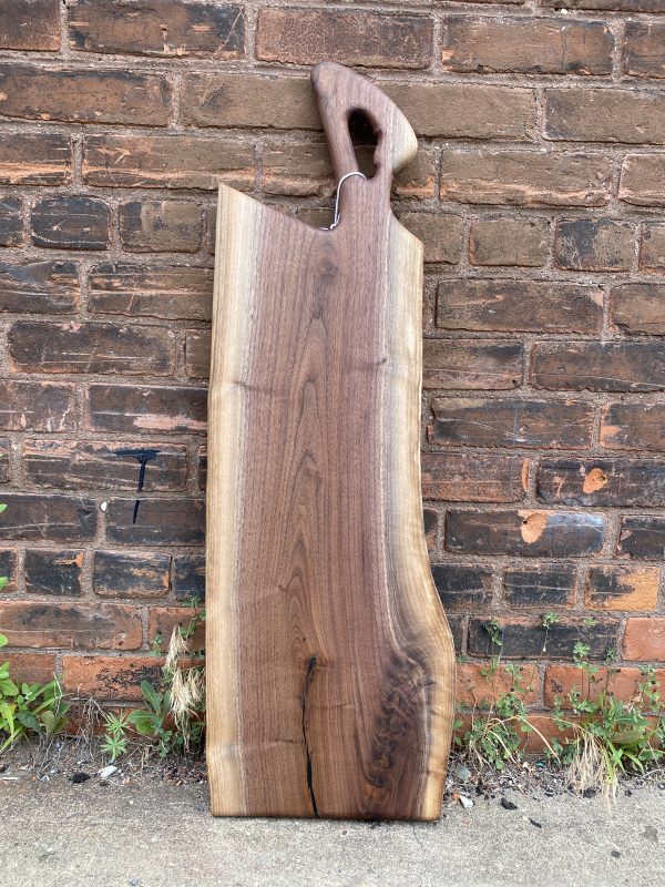 Black Walnut Live Edge Charcuterie Board