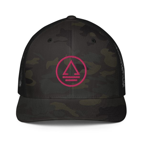 Retro Vibes Trucker Closed Back - Pink Lemonade