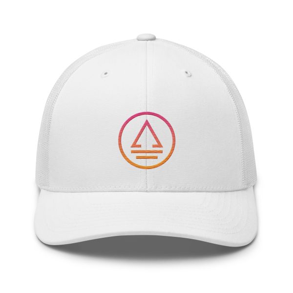 Retro Vibes Trucker Hat - Sunset