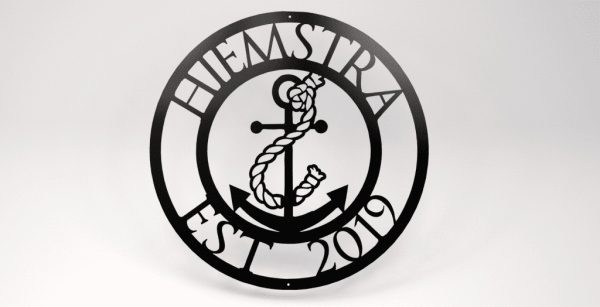 Personalized Anchor Monogram