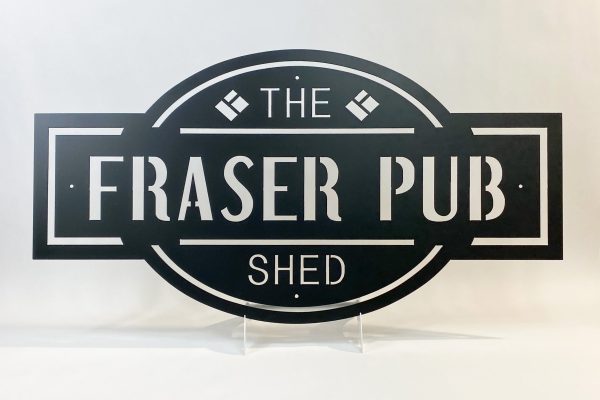 Shed Sign Monogram