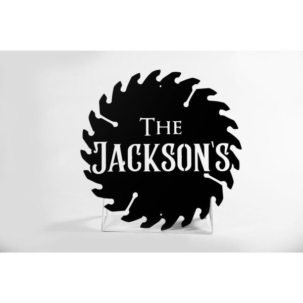 Saw Blade Monogram