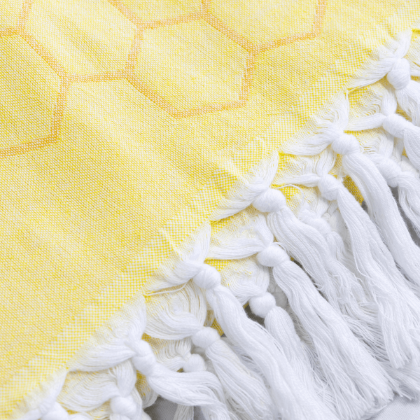 Turkish Towel | Body Towel | Yellow + Orange