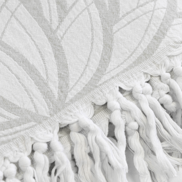 Turkish Towel | Body Towel | Grey + White