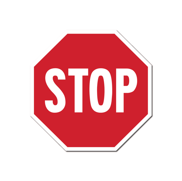 23.75 x 23.75" Stop Sign