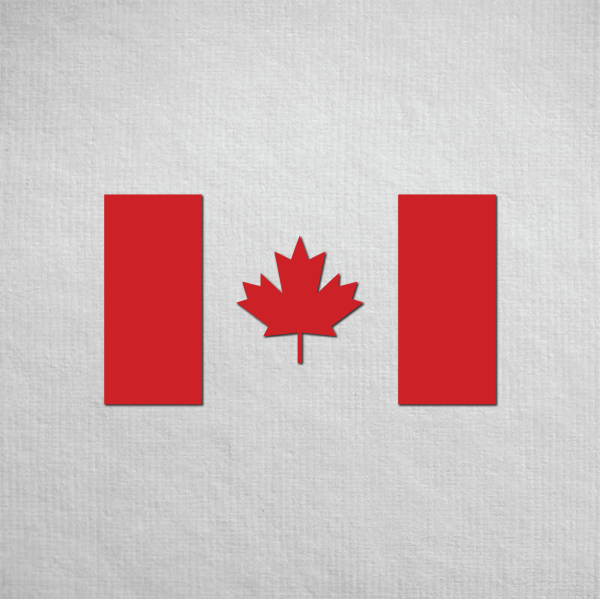 Canada Flag Decal