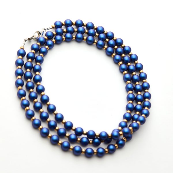 Eye Spy Petite Pearls - Electric Blue
