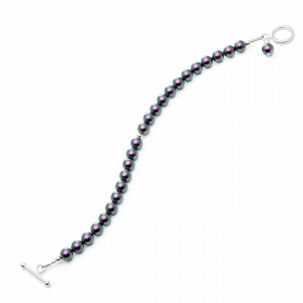 Petite Pearl Bracelet – Imperial Purple
