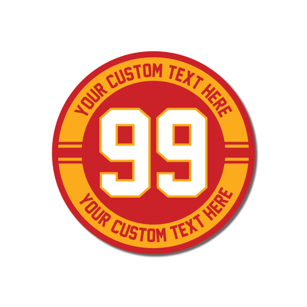 Calgary Personalized Hockey Metal Sign