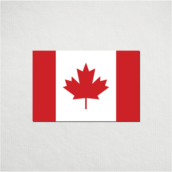Canada Flag Metal Sign