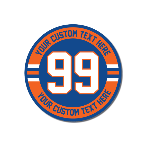 Edmonton Personalized Hockey Metal Sign 12 Edmonton Personalized Hockey Metal Sign