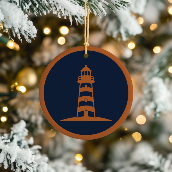 Lighthouse Christmas Tree Ornament
