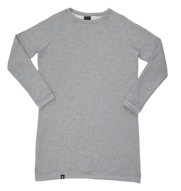 Classic Heather Grey Sweater Dress