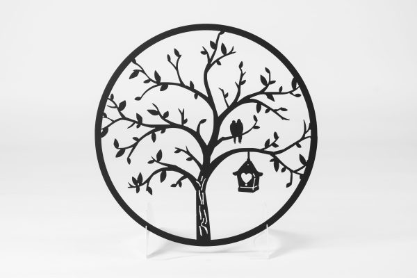 Bird House Tree Sign