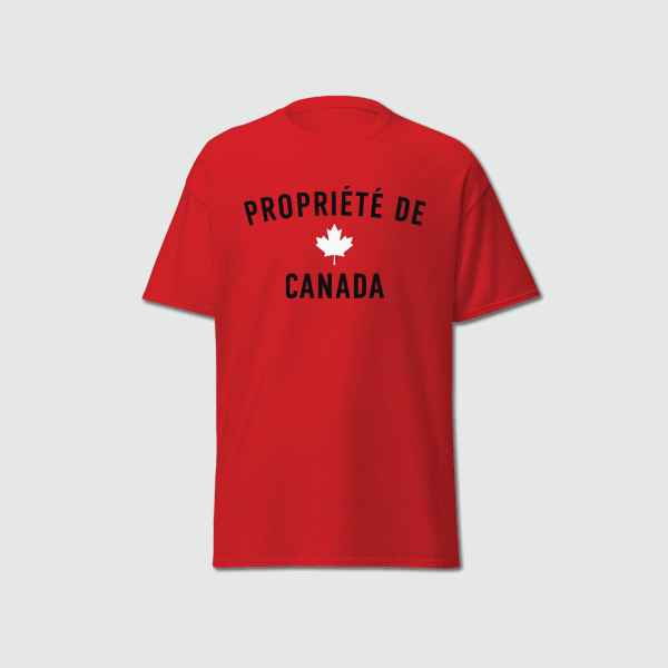 Property Of Canada T-Shirt (French)
