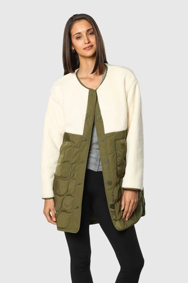 Sherpa Quilted Jacket