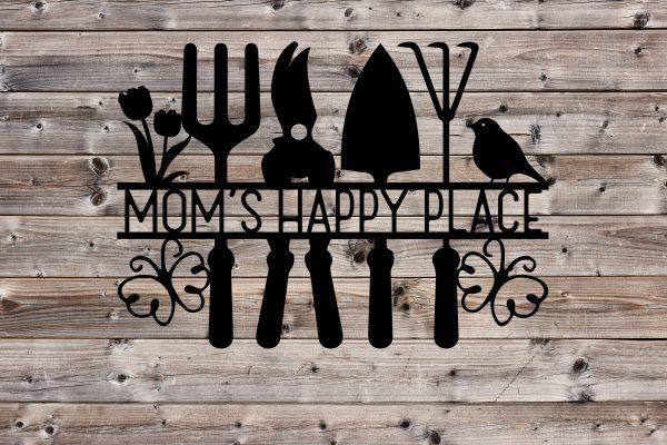 Personalized Garden Tool Sign