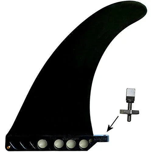 VAMO 9" Dolphin Shape Rigid Fin & Toolless Screw