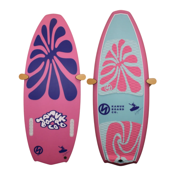 Lily Pro - Pink Bloom Wakesurf Board 2 Lily Pro - Pink Bloom Wakesurf Board
