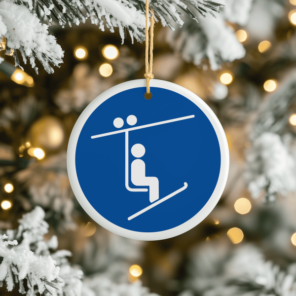 Tips Up Christmas Tree Ornament