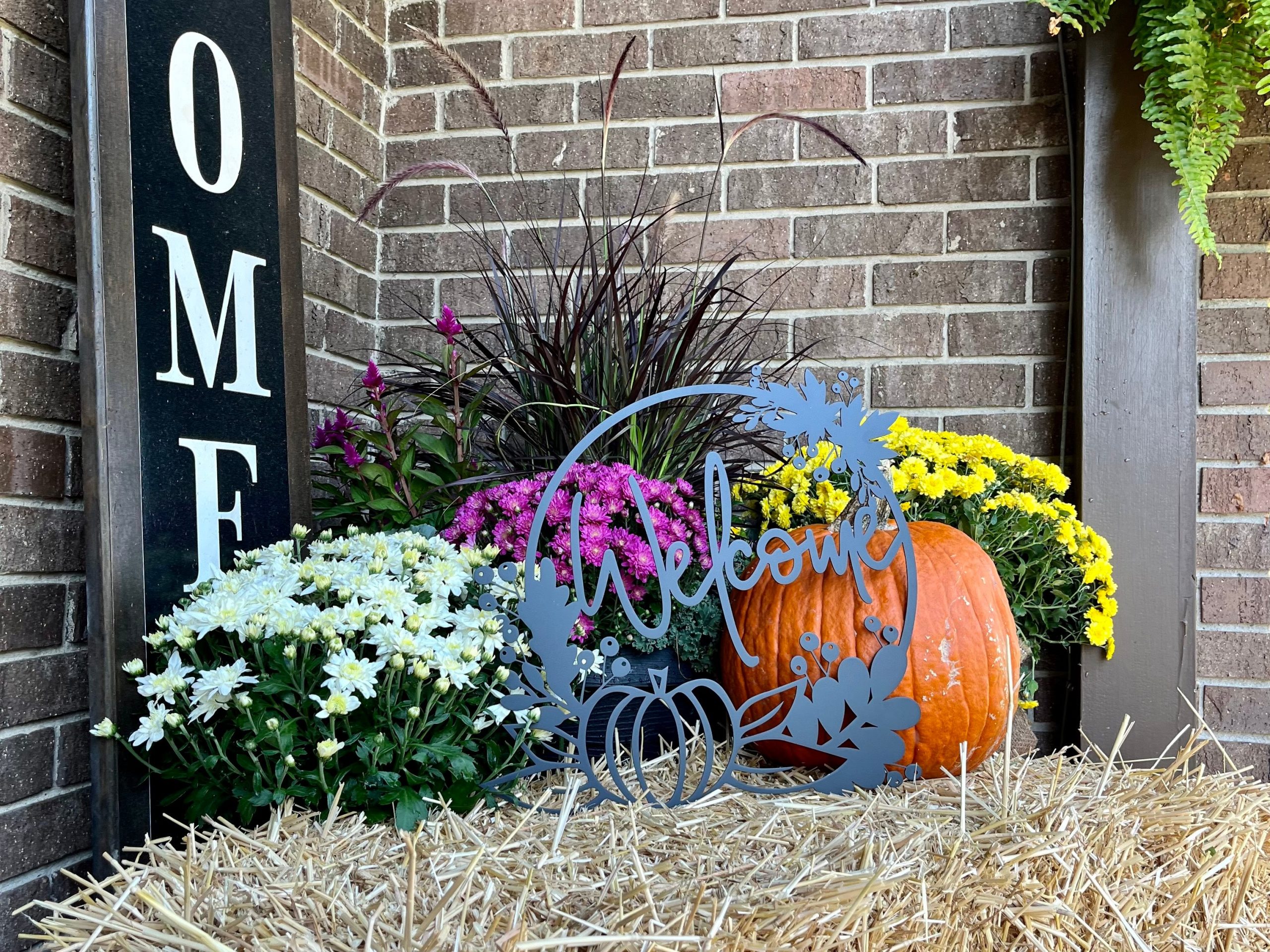 Fall Welcome Wreath 1 Fall Welcome Wreath